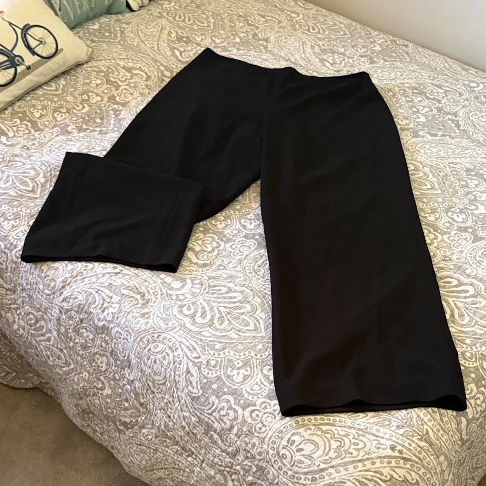 Jones New York Black Wide Leg Pants